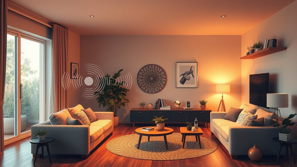 Smart Home Voice Control concept