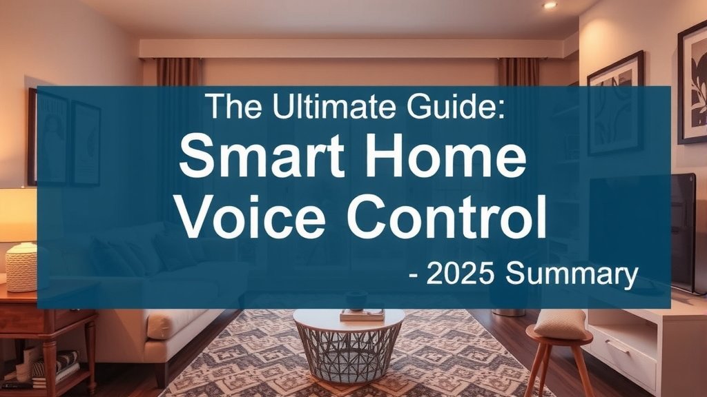 The Ultimate Guide to Smart Home Voice Control in 2025 summary