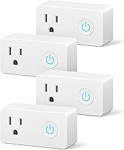 BN-LINK WiFi & Bluetooth Smart Plug, Heavy Duty Smart Timer Outlet Works with Alexa & Google Home Assistant, Remote & Group Control, No Hub Required, ETL & FCC Certified, 2.4GHz WiFi Only, 4 Pack