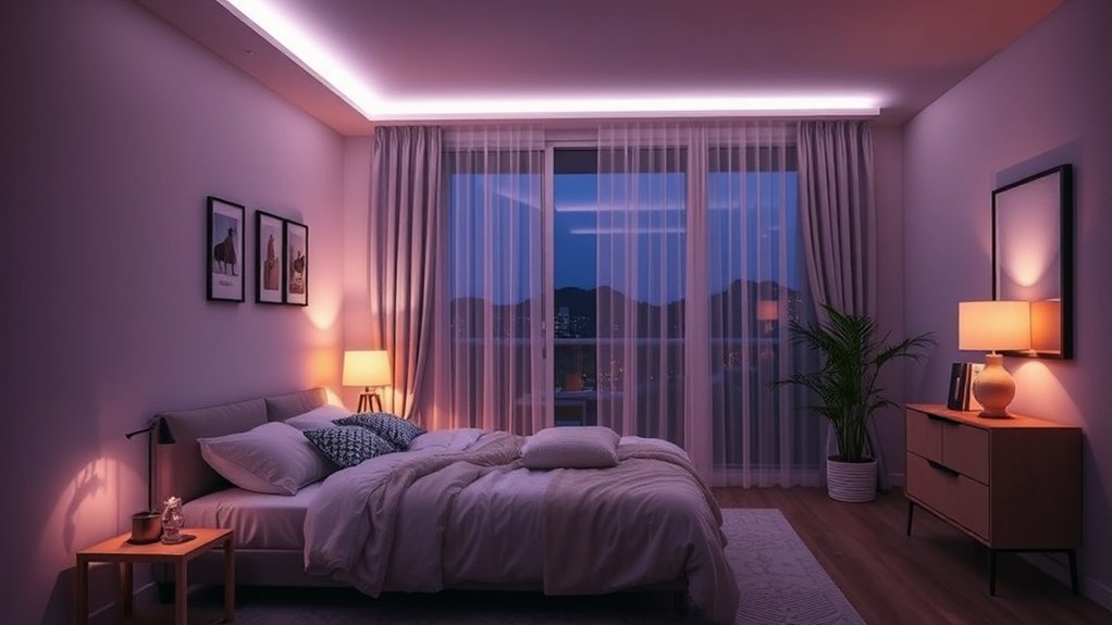 automated circadian lighting adjustments