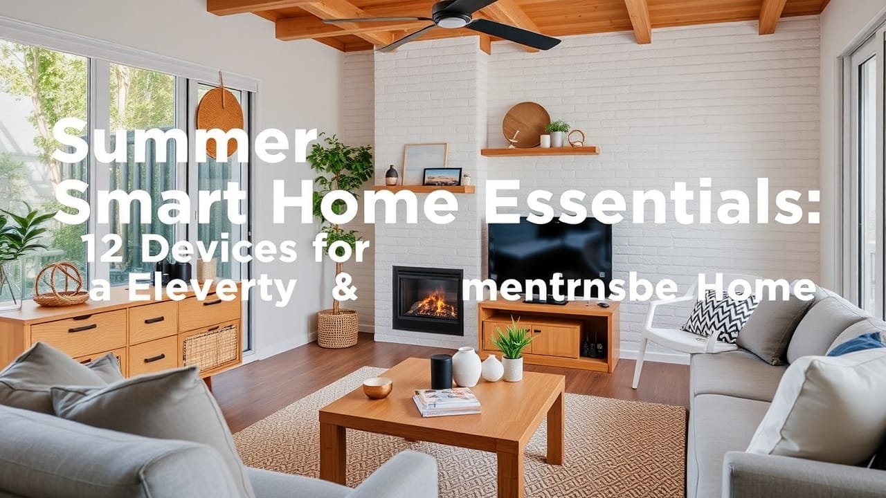 Summer smart home essentials 12 devices for a comfortable ho