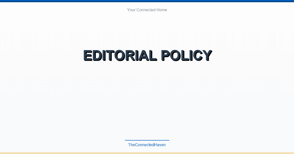 Editorial Policy