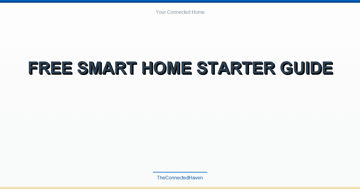 Free Smart Home Starter Guide