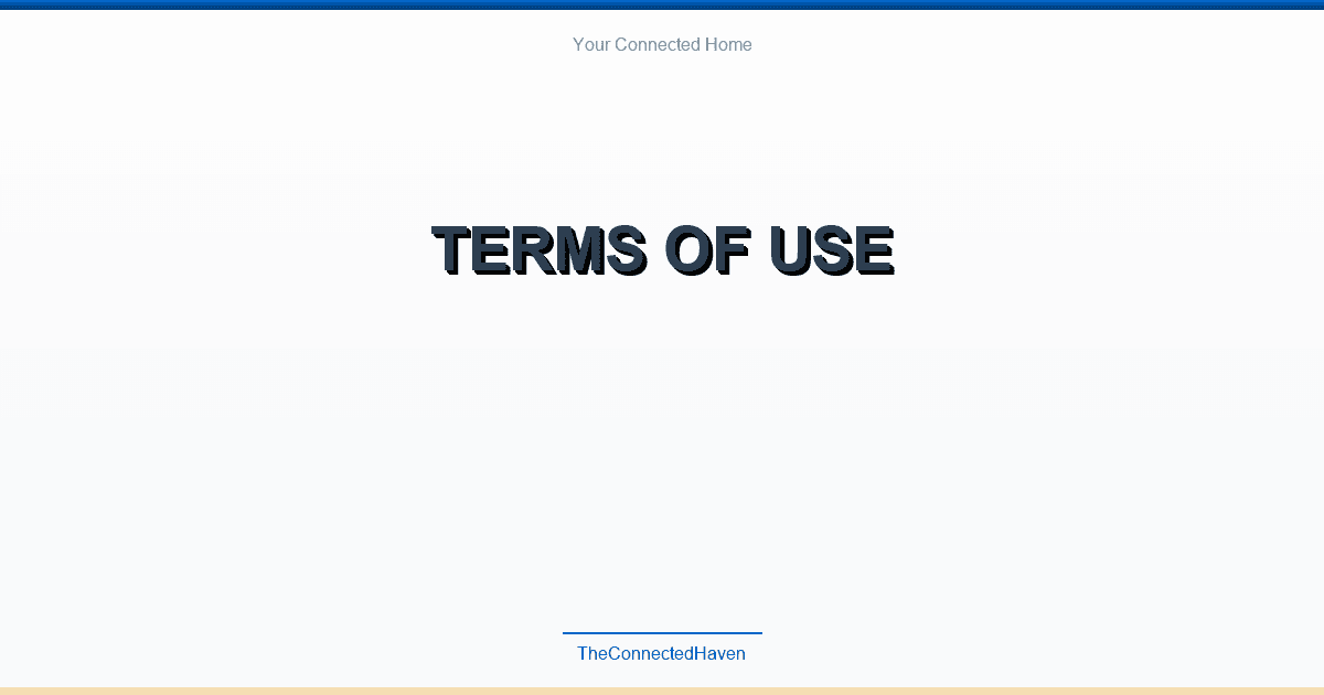 Terms of Use