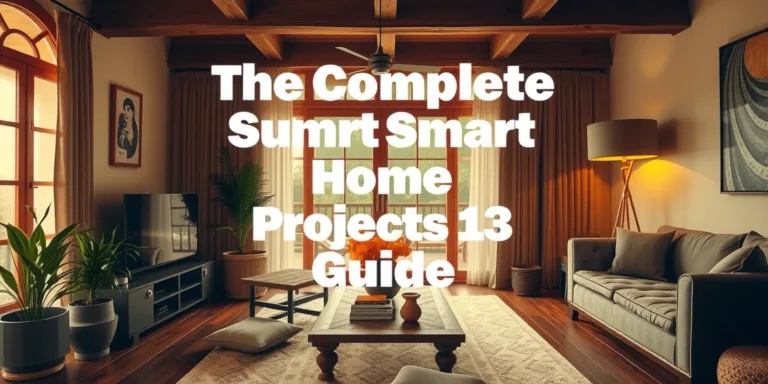 The Complete Summer Smart Home Projects Guide (2026)