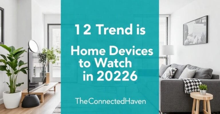 12 New Trends in Smart Home Devices to Watch in 2026