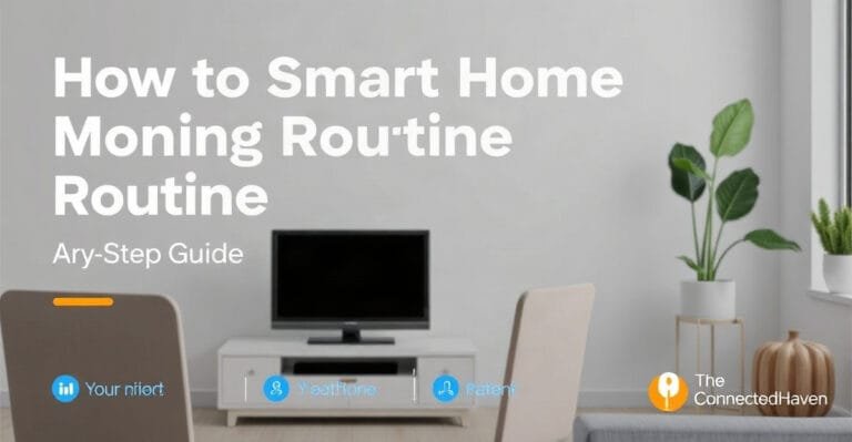 How to Smart Home Morning Routine Automation: Step-by-Step Guide