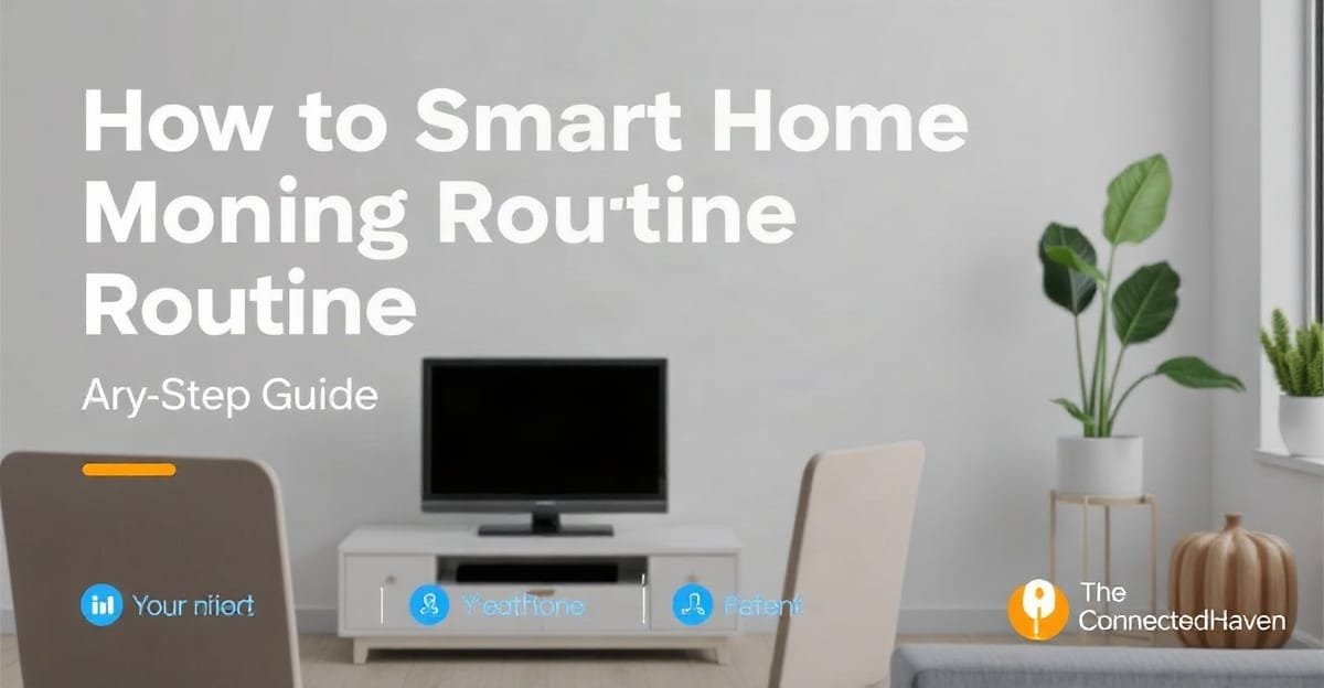 How to Smart Home Morning Routine Automation: Step-by-Step Guide - TheConnectedHaven