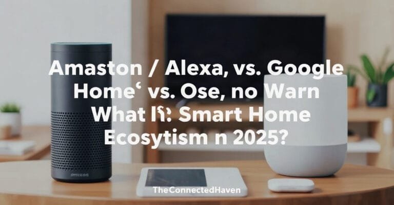 Amazon Alexa vs. Google Home vs. Apple HomeKit: Which Smart Home Ecosystem Wins in 2025?